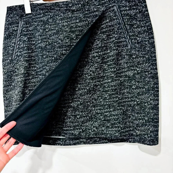 DYNAMITE  Grey faux wrap skirt - Picture 4 of 7